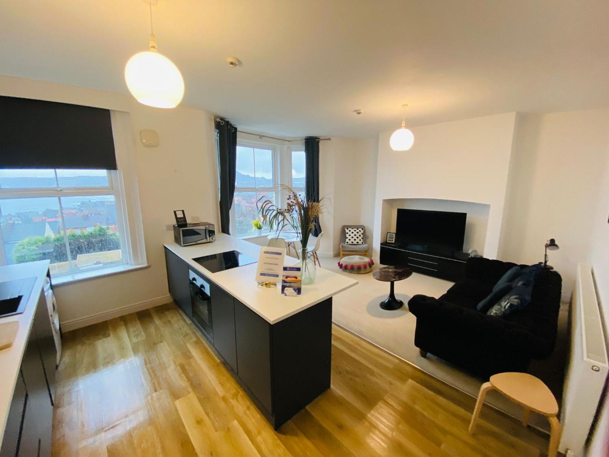 Seascape Scarborough Stunning Seaview Holiday Home Apartment Eksteriør bilde